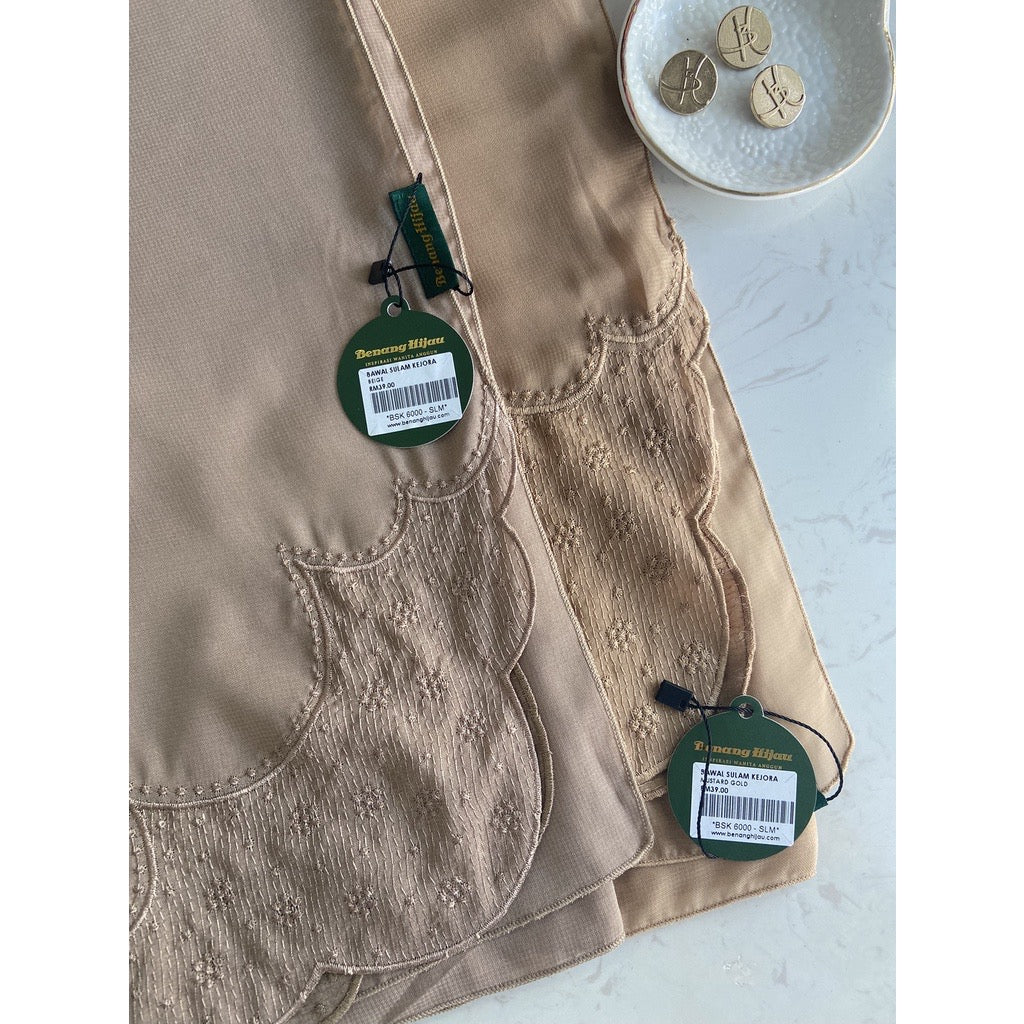 Bawal Sulam Kejora - Beige