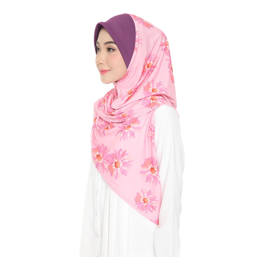 18 Tudung Instant Raisya - Royal Daisy