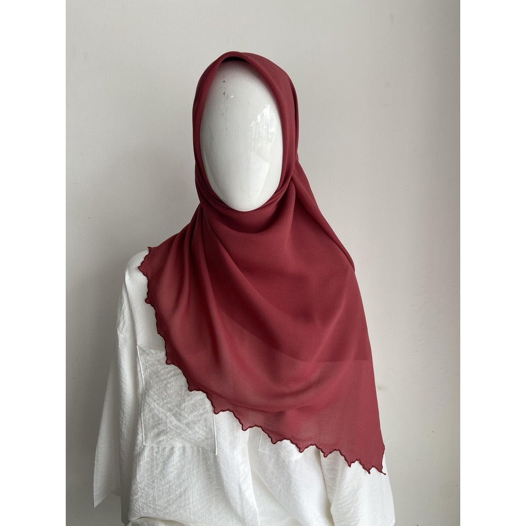Bawal Sulam Seroja - Rio Red