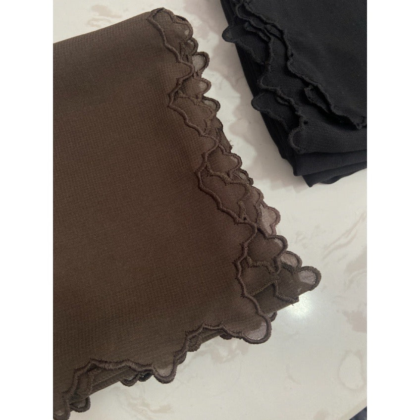 Bawal Sulam Seroja - Coffee Bean