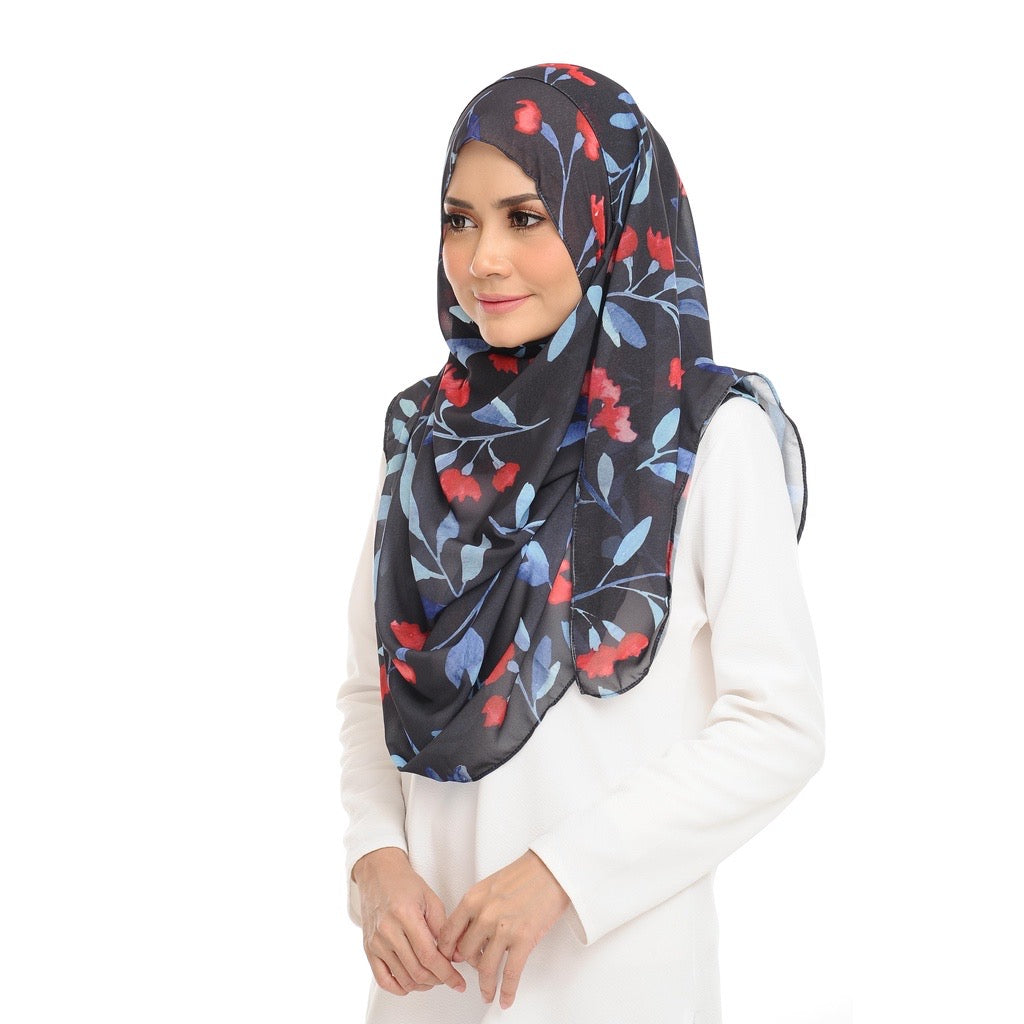 Instant Shawl Lily - 58 Tulip Ebony