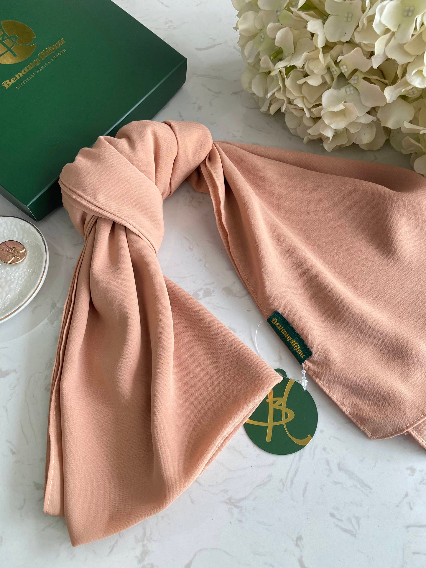 Long Shawl Nadra - Peachskin