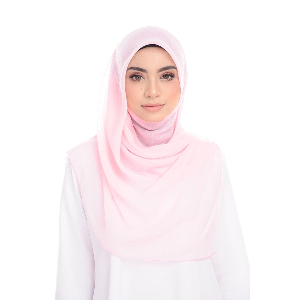 Tudung Bawal Maira Square - Veiled Rose