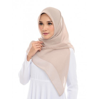 Tudung Bawal Maira Square- Light Shades