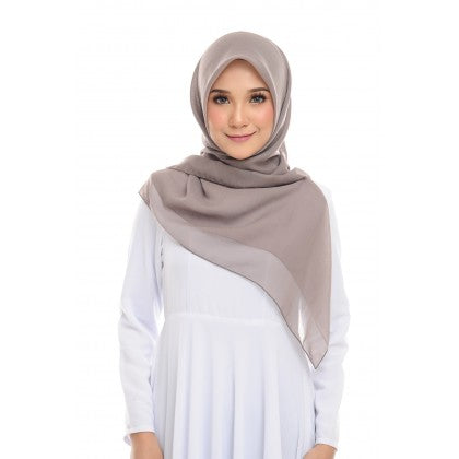 Tudung Bawal Maira Square - Cloudy Shades