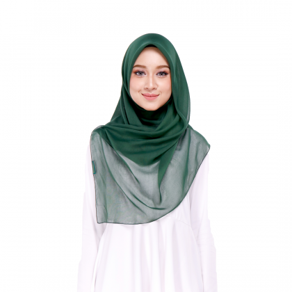 Tudung Bawal Maira Square - Leafy Shades