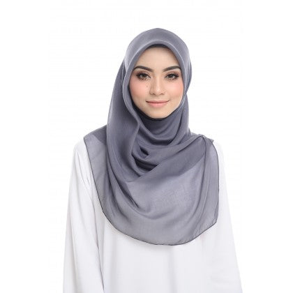 Tudung Bawal Maira Square - Cloudy Shades