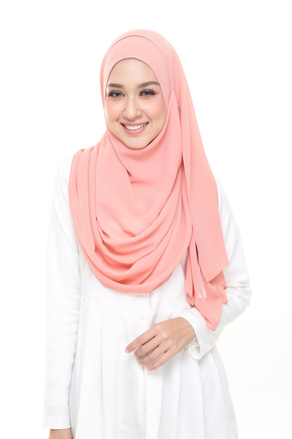 Instant Shawl Lily Luxe - 20 Peach Bud