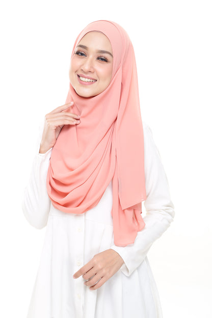 Instant Shawl Lily Luxe - 20 Peach Bud