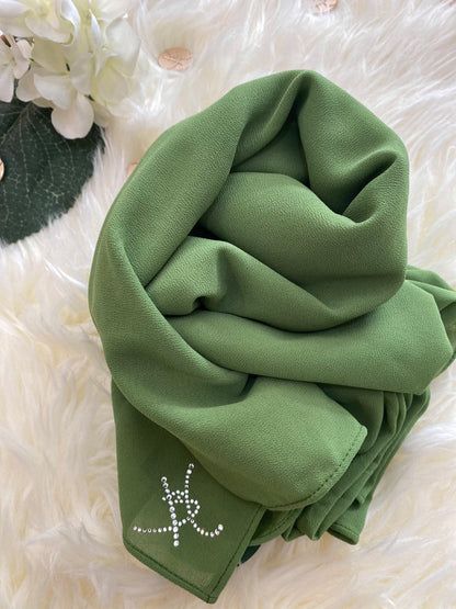 Instant Shawl Lily Luxe - 45 Meadow Green