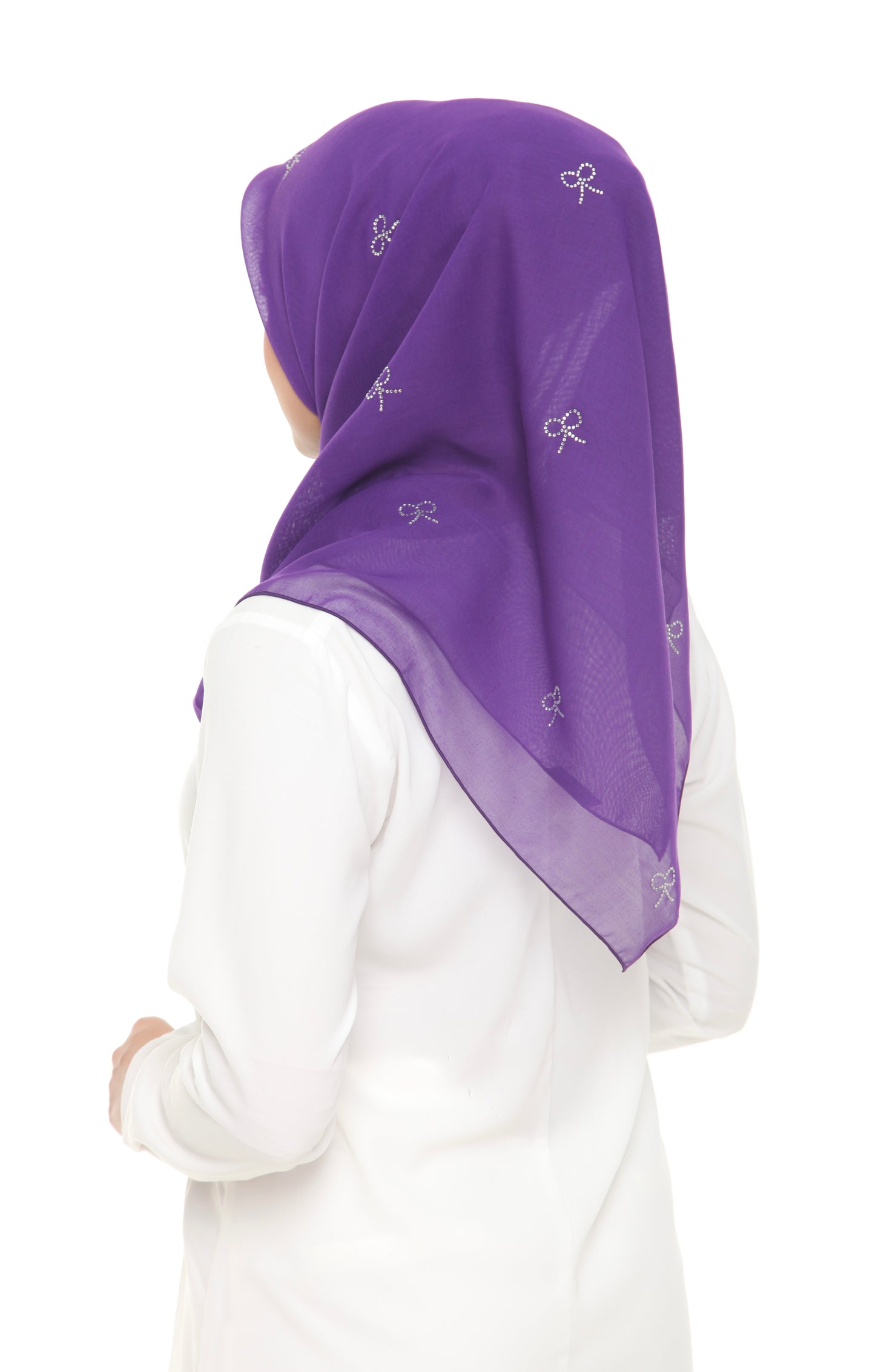 Tudung Bawal Maira Bling - 38 Parachute Purple