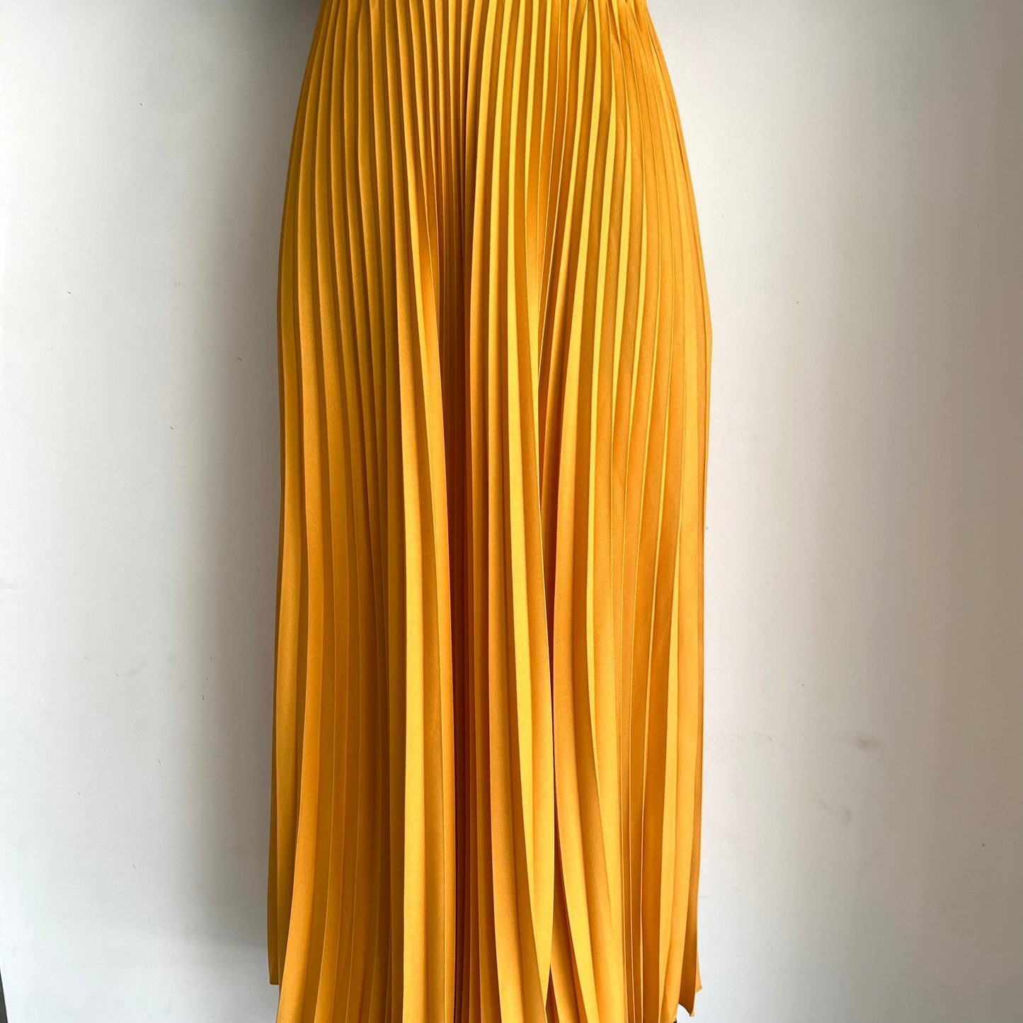 Aria Pleated Skirt - 12 Flame Orange