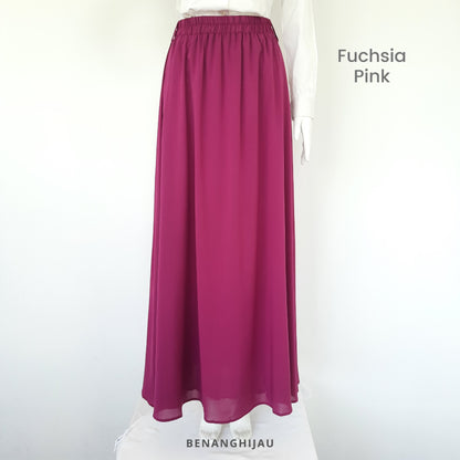 Alin Flowy Skirt - 36 Fuchsia Pink