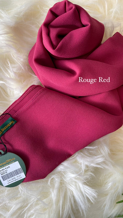 Laura Long Shawl - 35 Rouge Red