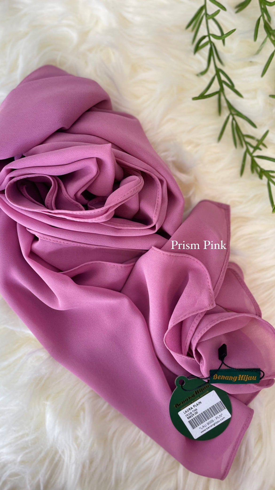 Laura Long Shawl - 30 Prism Pink