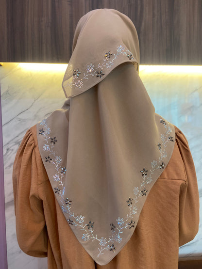 Tudung Bawal Zalea Bling - 10