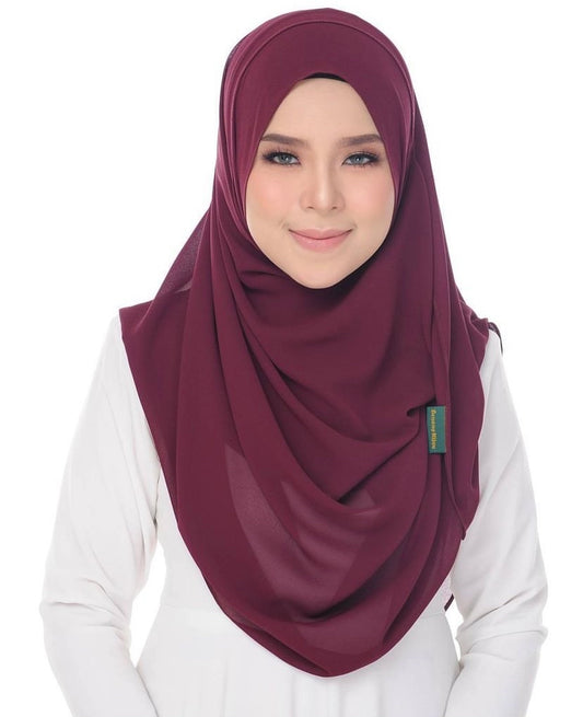 Instant Shawl Lily Luxe - 42 Red Plum