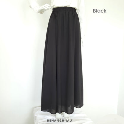 Alin Flowy Skirt - 55 Black