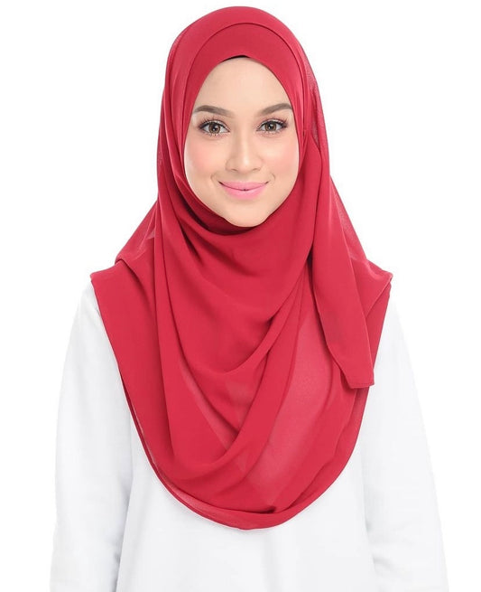 Instant Shawl Lily Luxe - 32 True Red