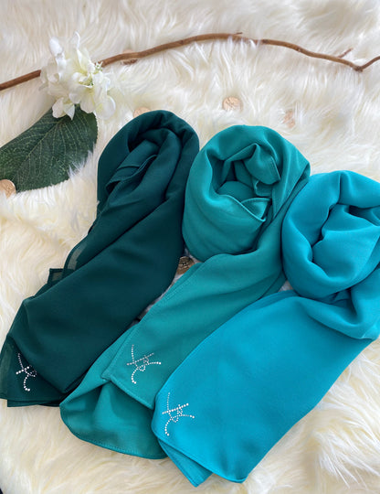 Instant Shawl Lily Luxe - 53 Rainforest