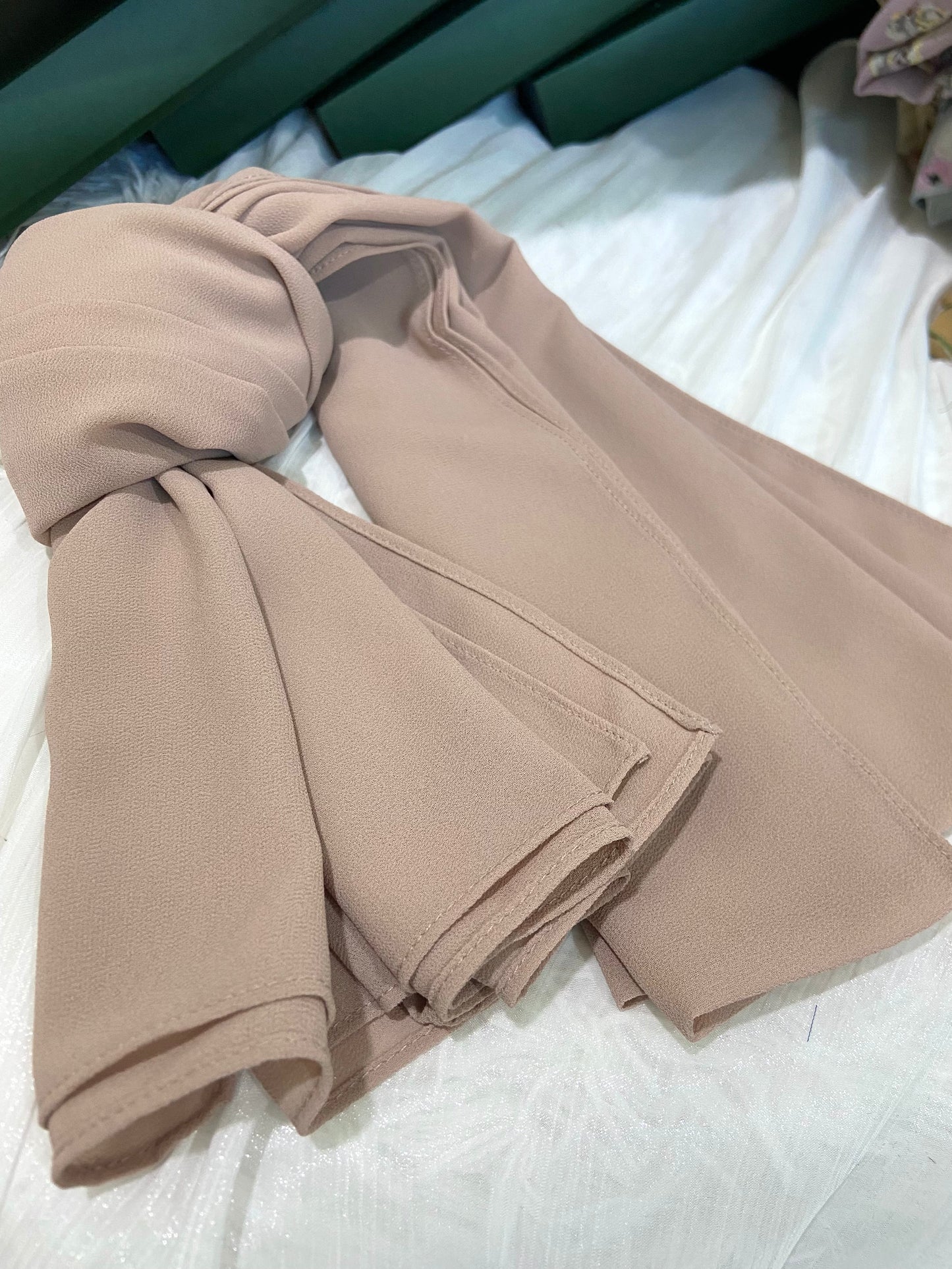 Laura Long Shawl - 12 Cream Tan