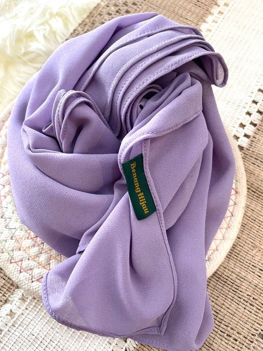 Instant Shawl Lily Luxe - 35 Lavender Fog