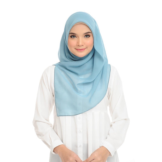 Tudung Bawal Maira Square - Beryl Green