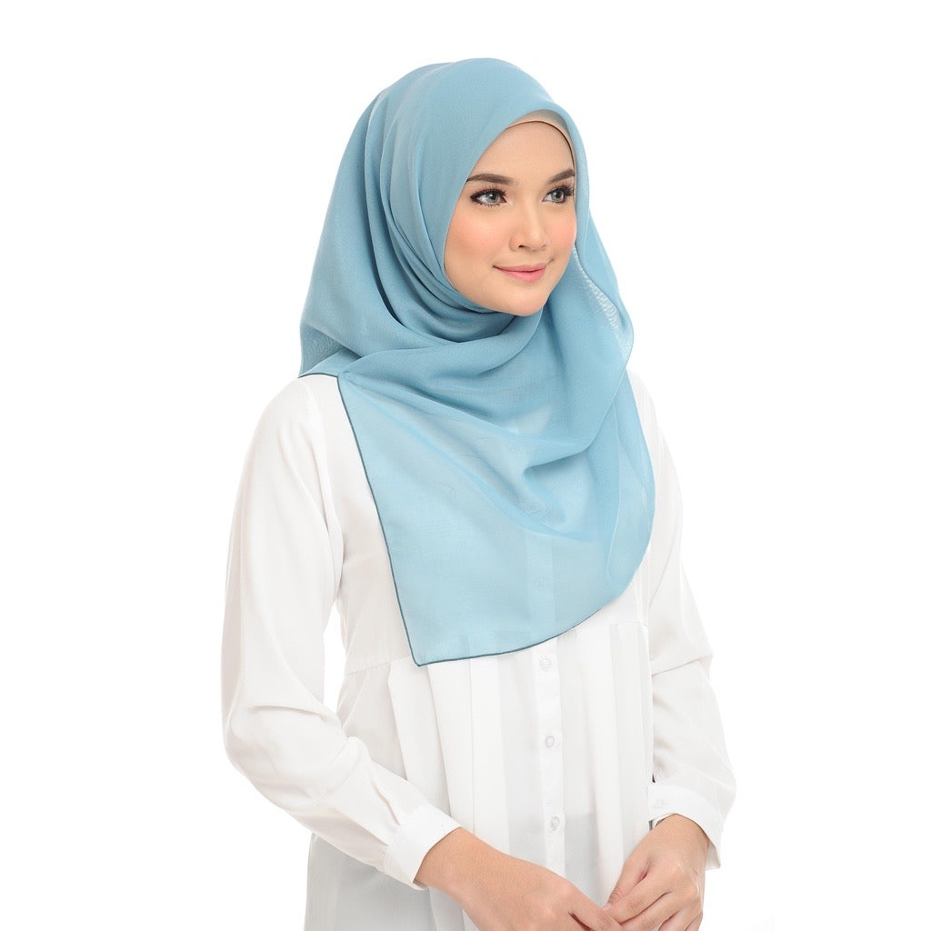 Tudung Bawal Maira Square - Beryl Green