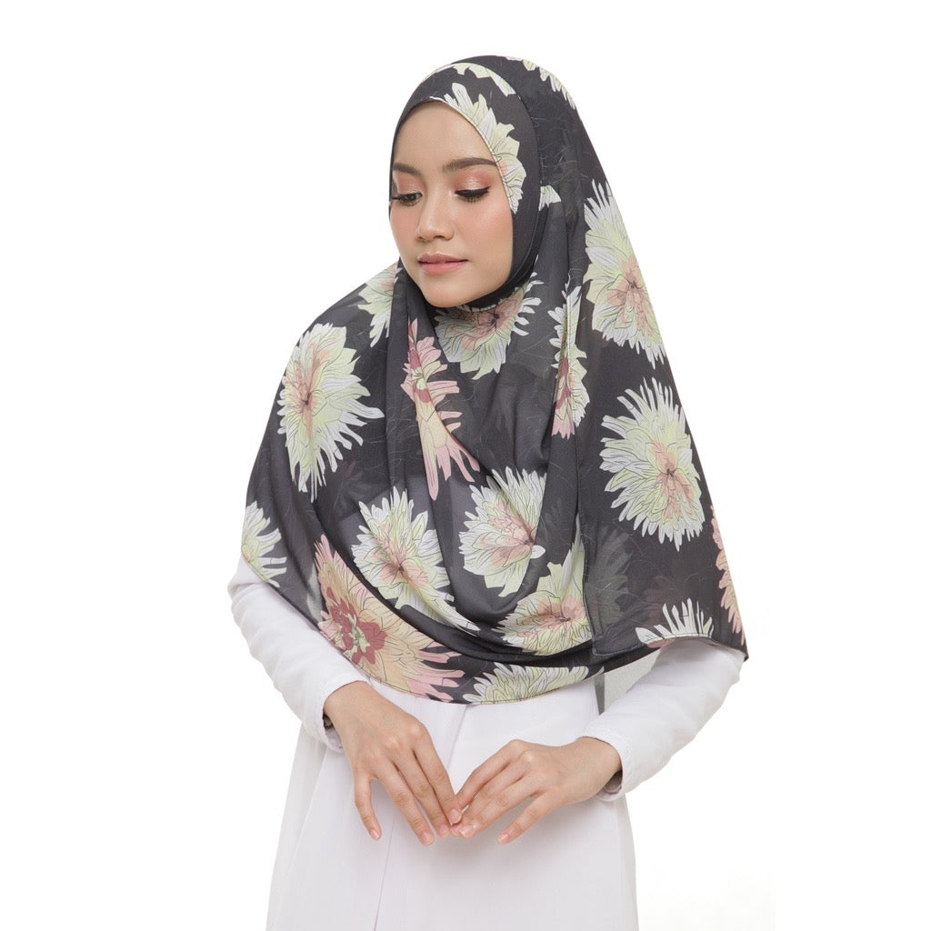 Instant Shawl Lily - Warm Peonies