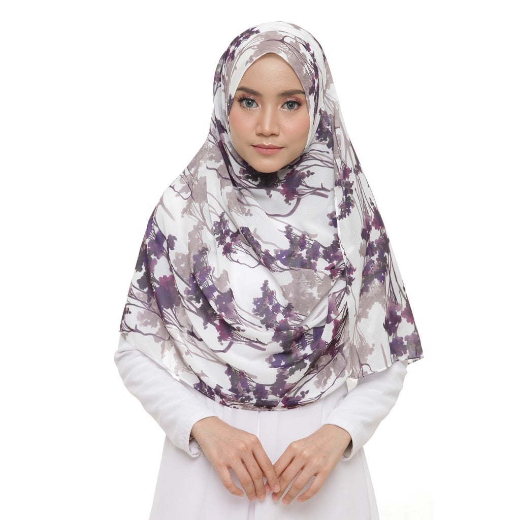 Instant Shawl Lily - Violet Forest