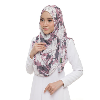 Instant Shawl Lily - 26 Ruby Peonies
