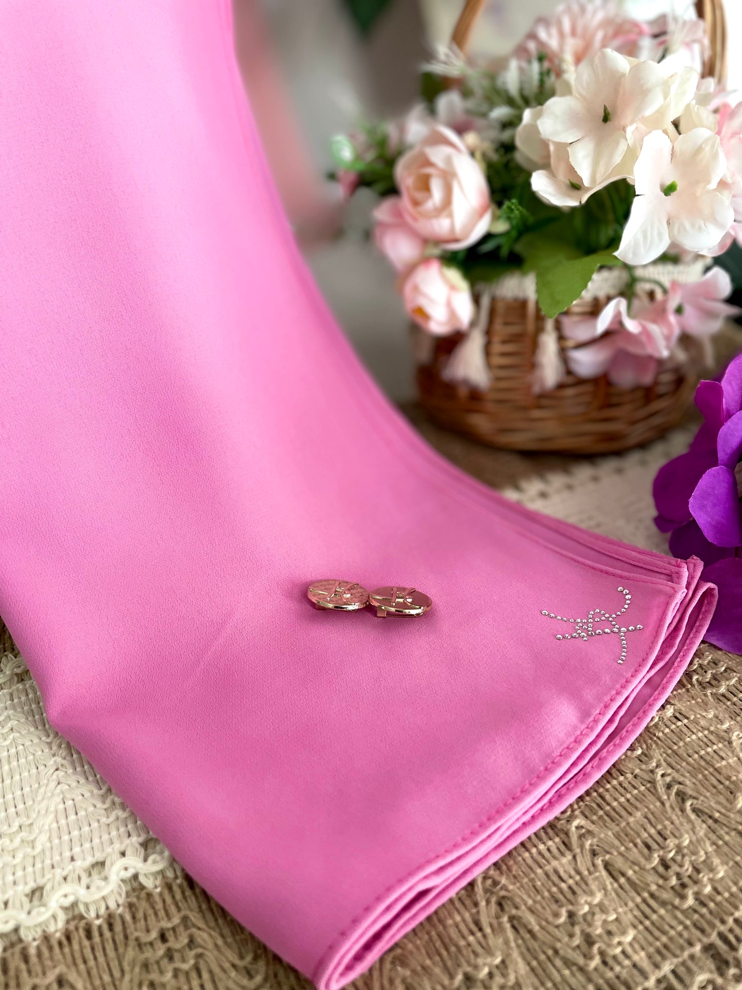 Long Shawl Nadra Luxe - 16 Begonia Pink