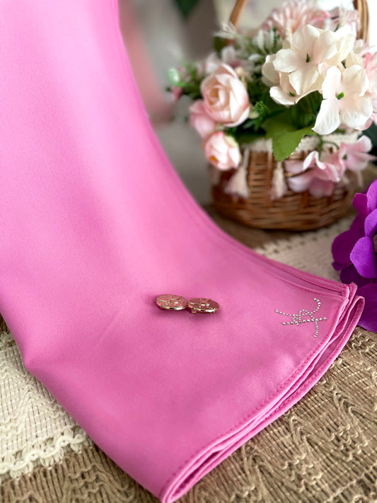 Long Shawl Nadra Luxe - Begonia Pink