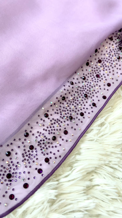 Tudung Bawal Maira Bling - 31 Purple Heather